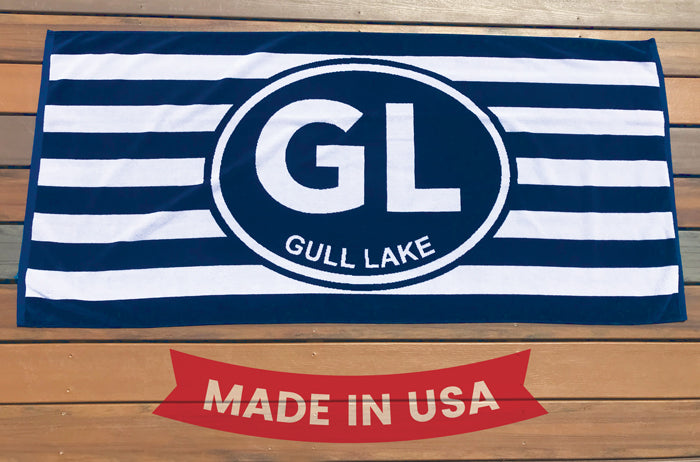 Gull Lake Beach Towel