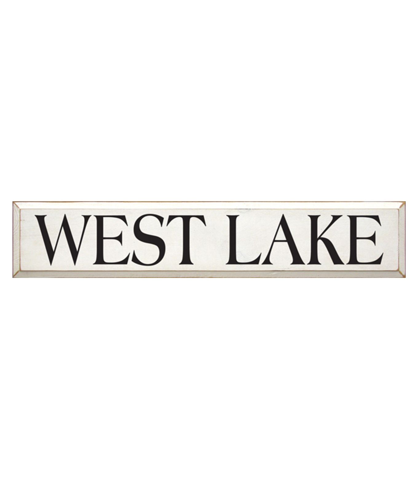 West Lake Sign