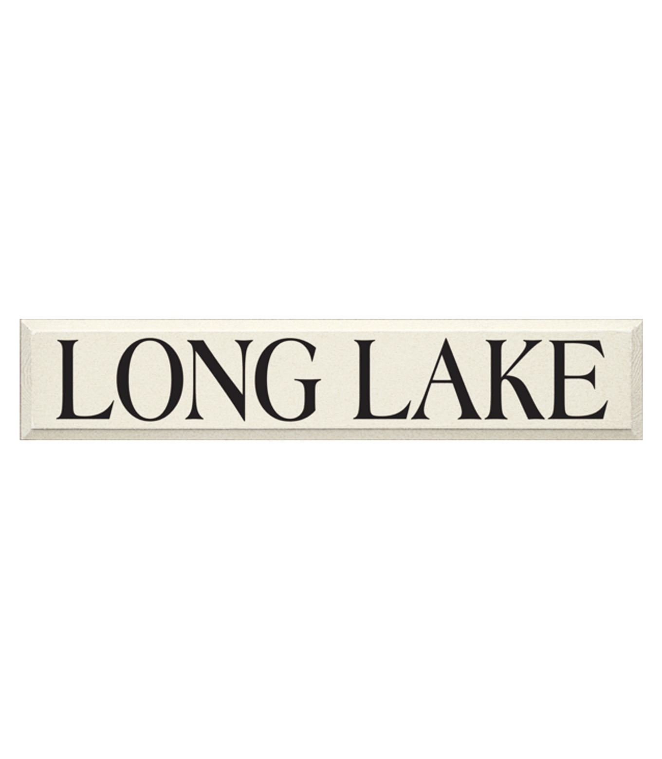 Long Lake Sign