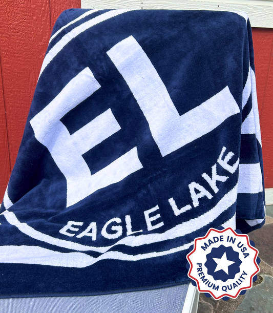 Eagle Lake Beach Towel