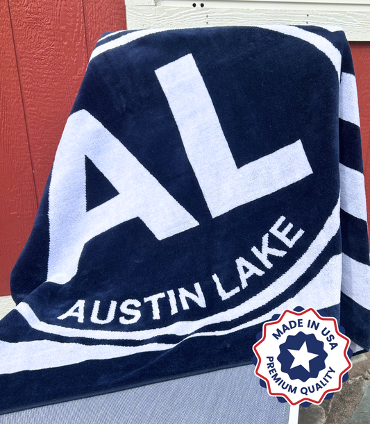 Austin Lake Beach Towel