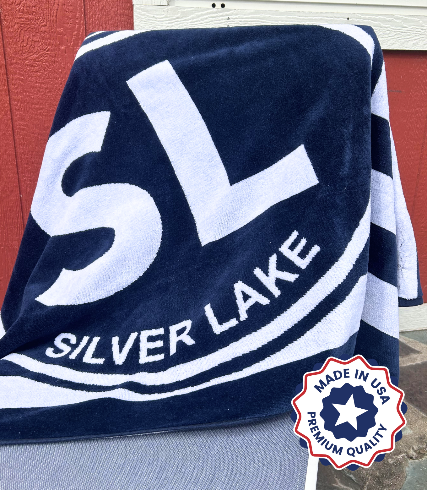 Silver Lake Beach Towel