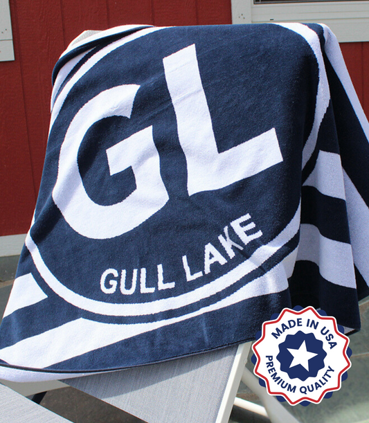 Gull Lake Beach Towel