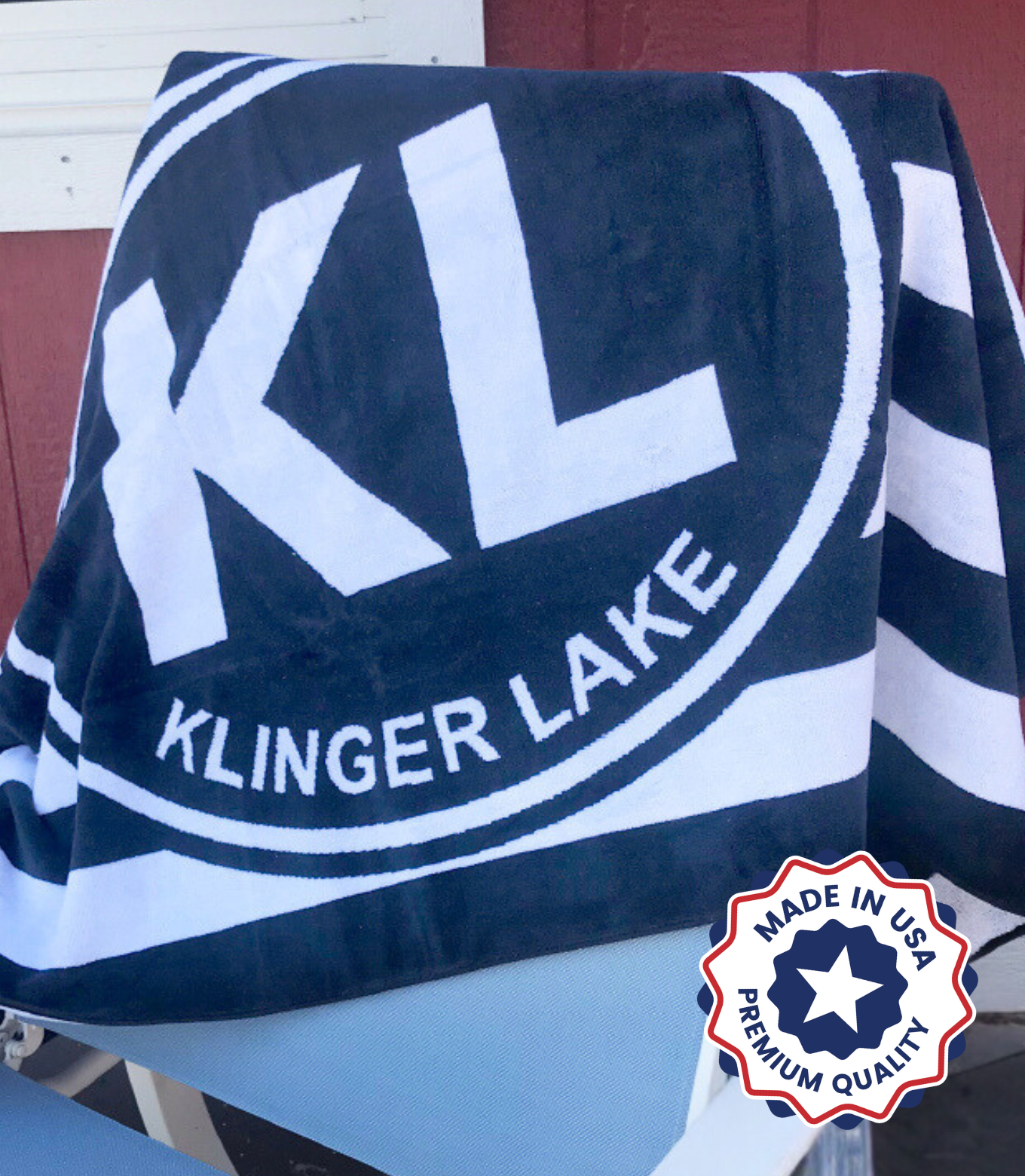 Klinger Lake Beach Towel