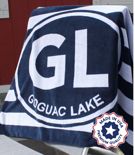 Goguac Lake Beach Towel