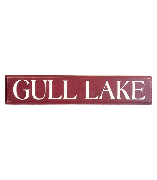 Gull Lake Sign