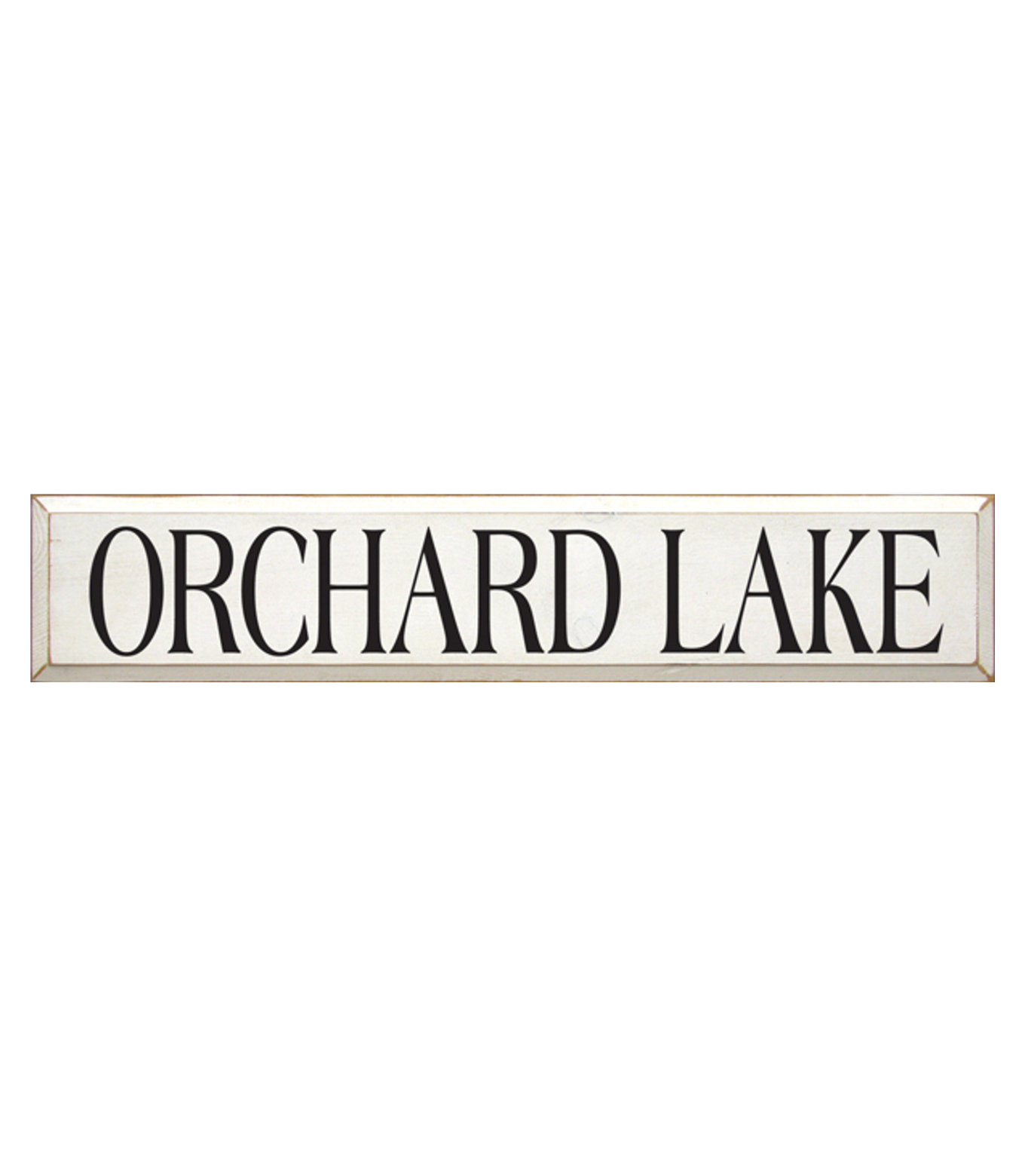 Orchard Lake Sign