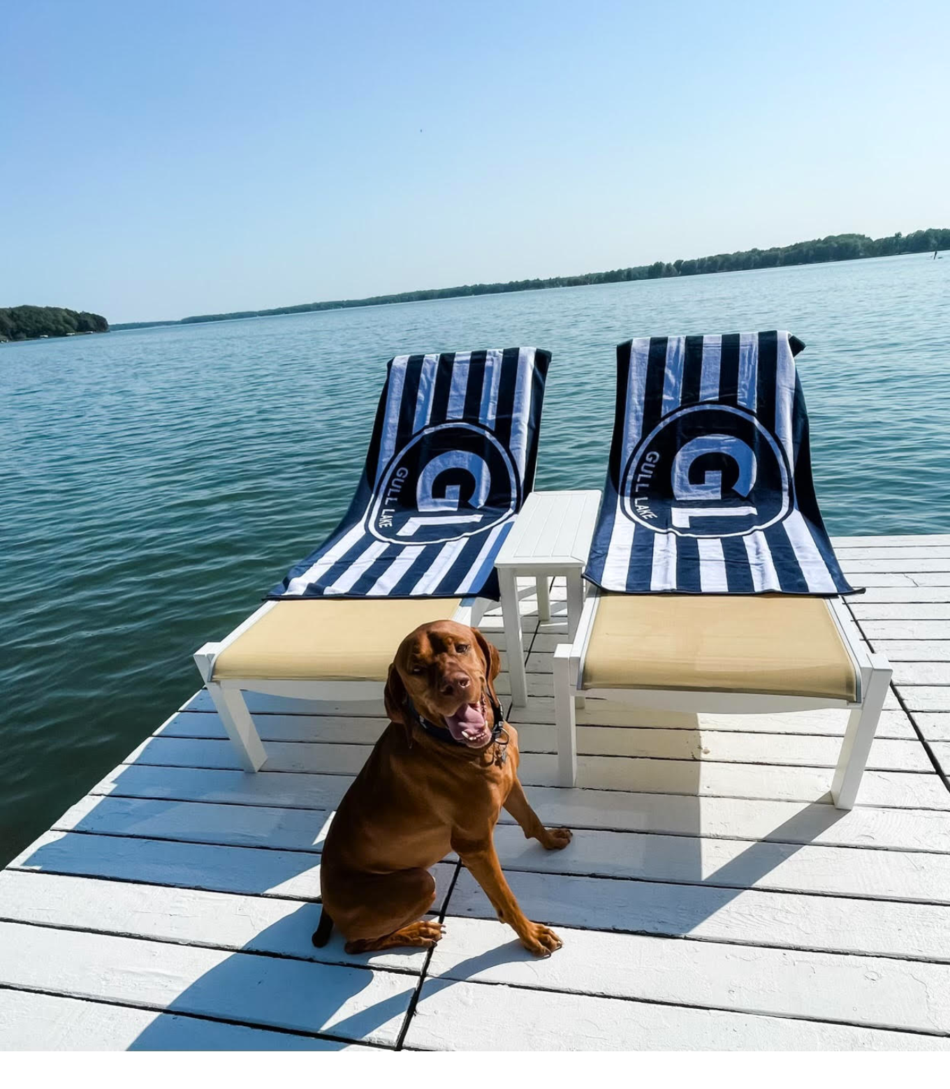 Gull Lake Beach Towel